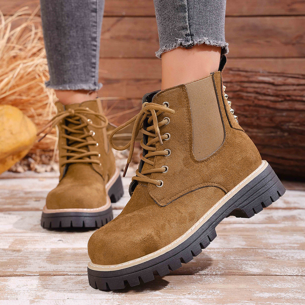 Chic Orthopedic Boots with Unique Design