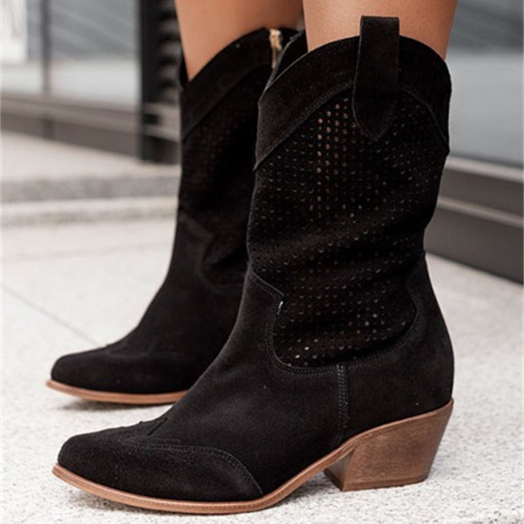 Chic Orthopedic Boots with Unique Design