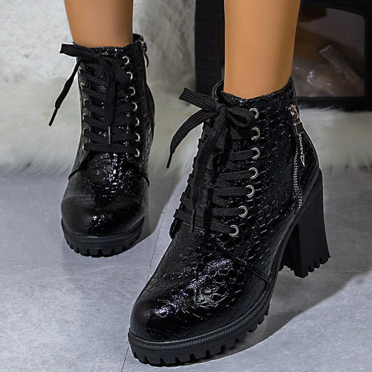 Vintage Inspired Orthopedic Boots