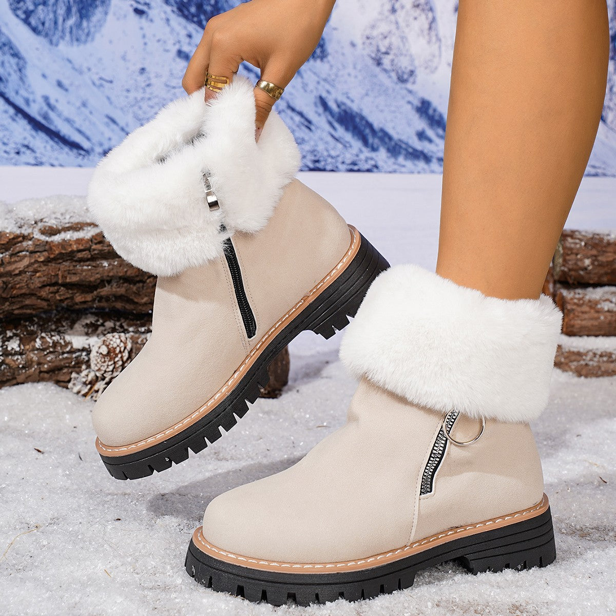 Vintage Inspired Orthopedic Boots