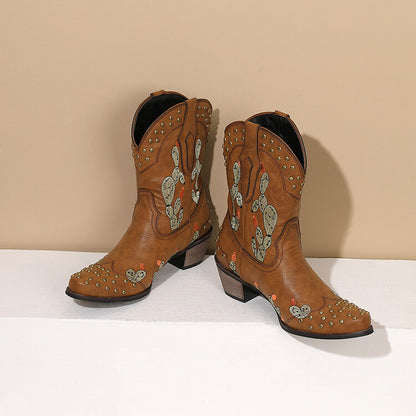 Vintage Inspired Orthopedic Boots