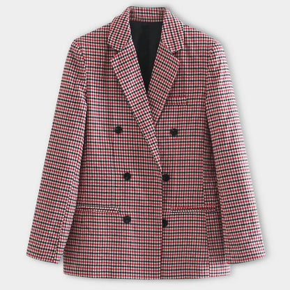 LM | Blazer with double button placket