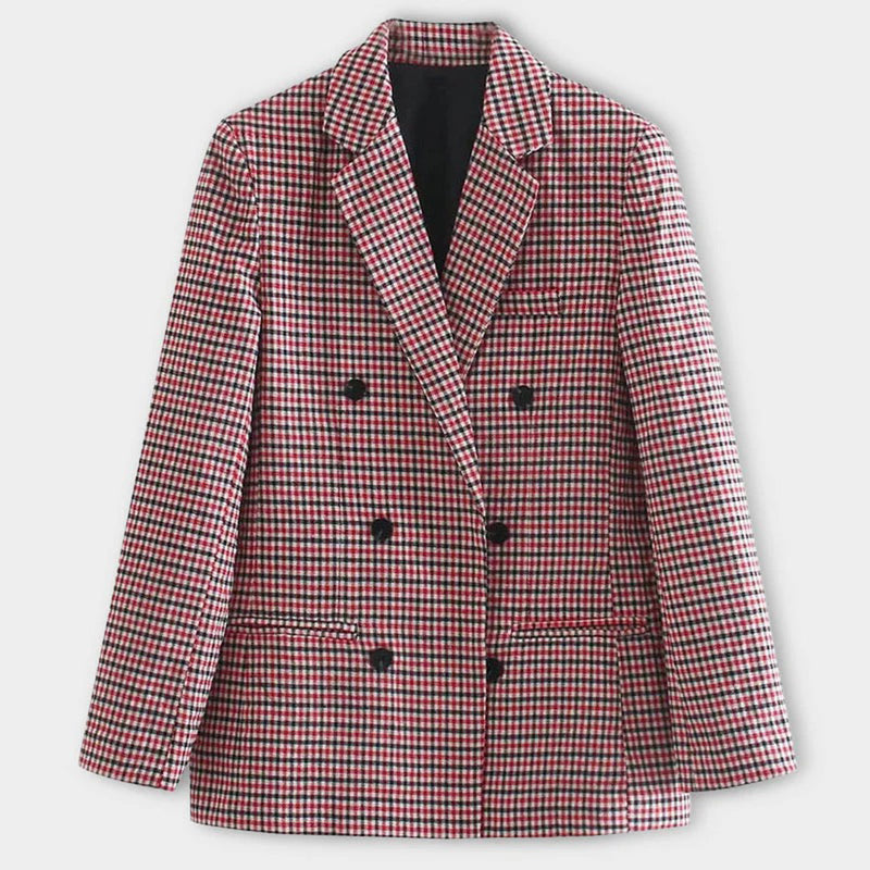 LM | Blazer with double button placket