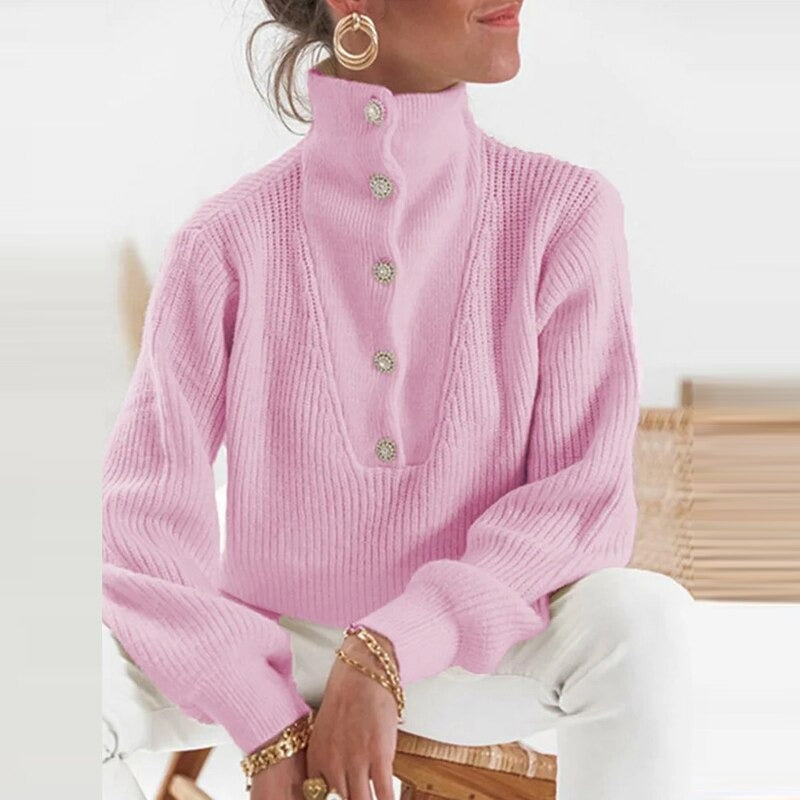 LM | Simple and stylish winter sweater