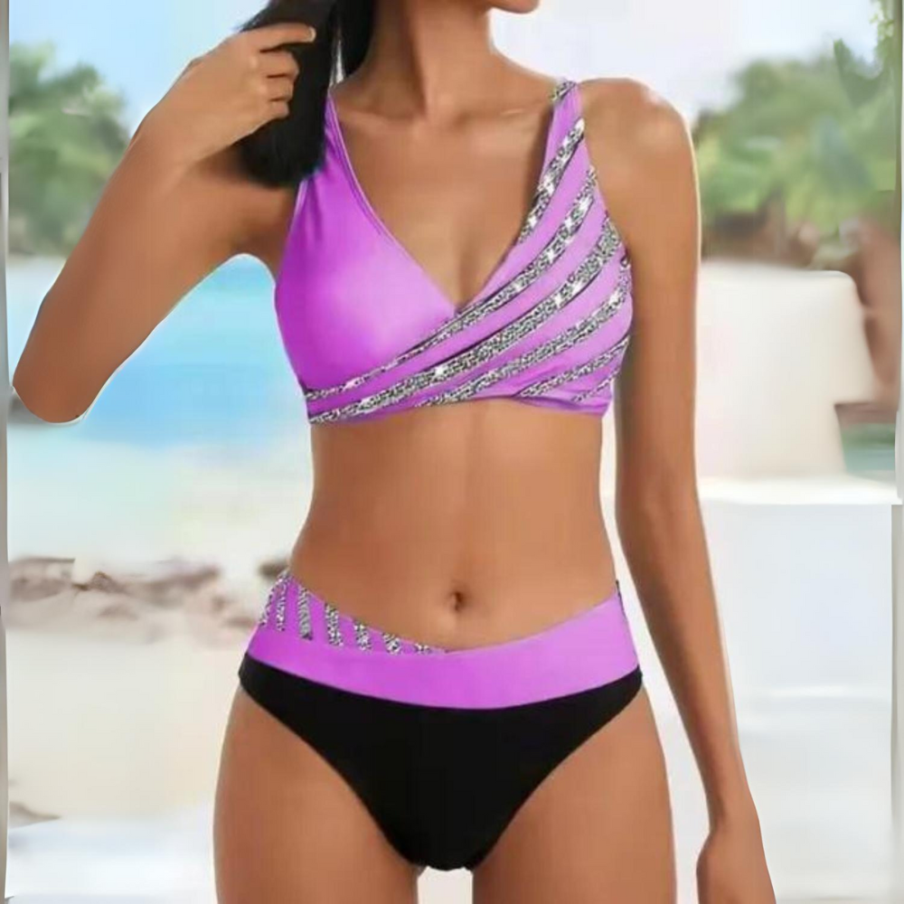 LM | Elegant bikini with low waist