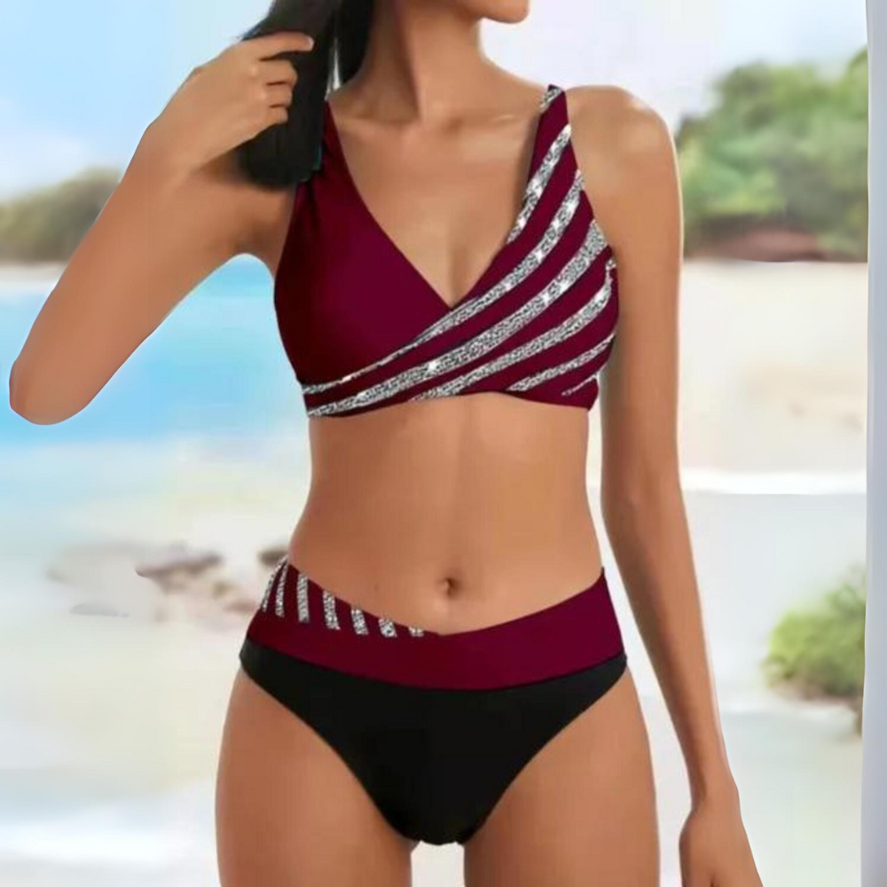 LM | Elegant bikini with low waist