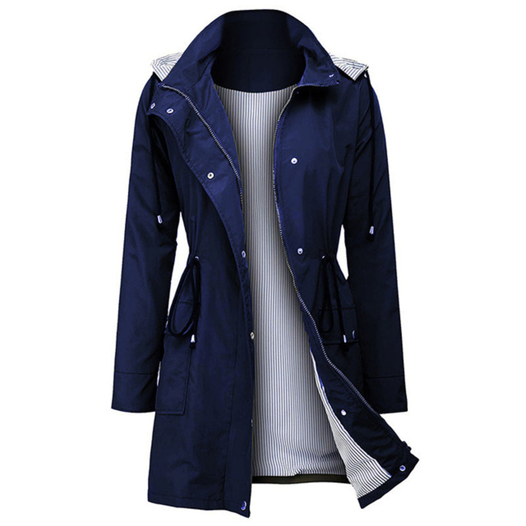 LM | Waterproof jacket with hood and buttons