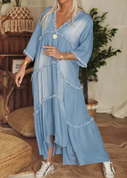 LM | Long denim dress