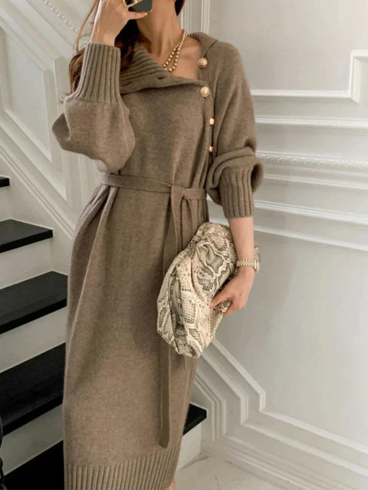 LM | Fashion Sweater Dress