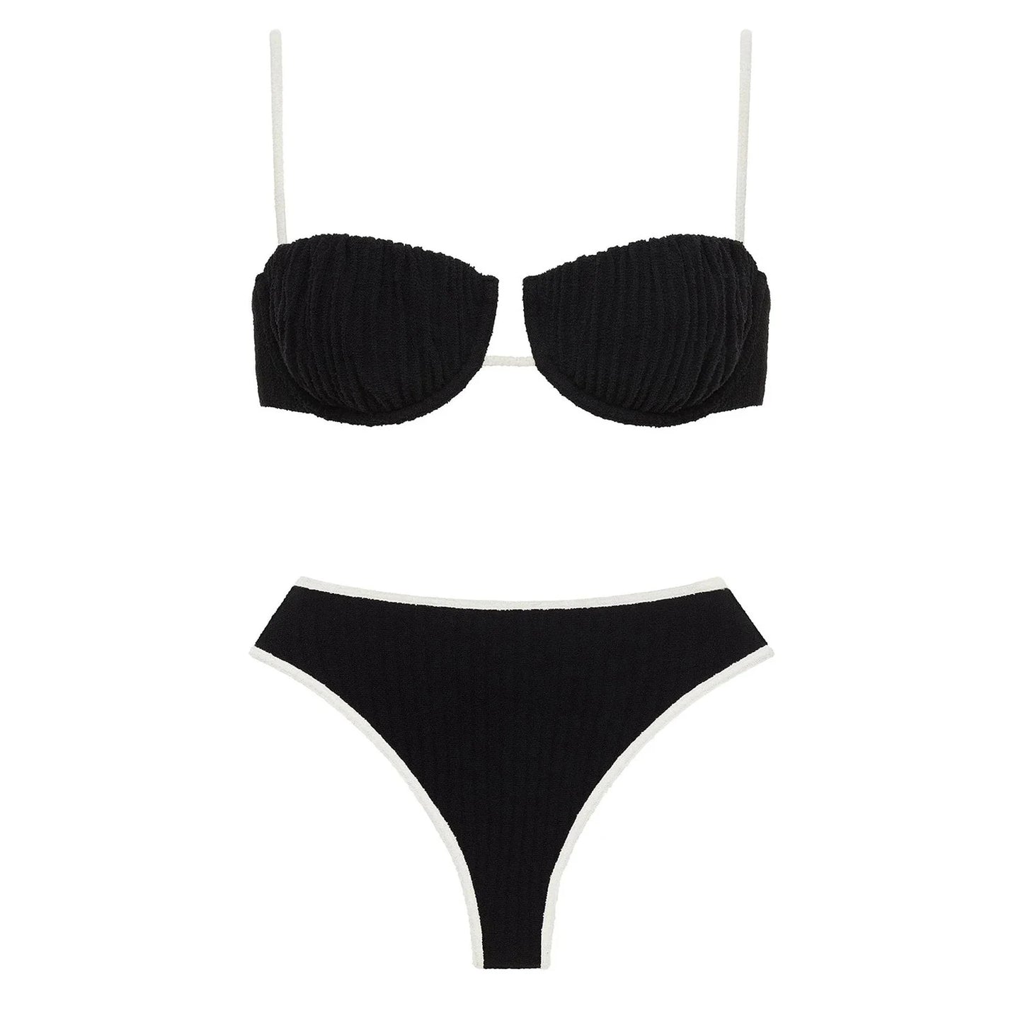 Finely Styled Bathing Suit With a Classic Look