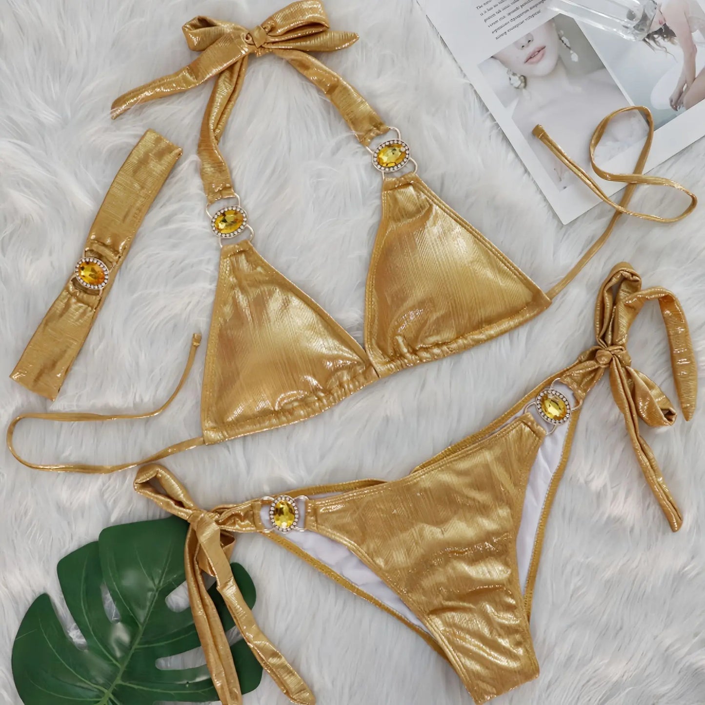 Subtly Bathing Suit With a Refined Look