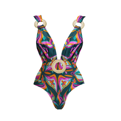 Inspired Swimsuit With a Contemporary Edge