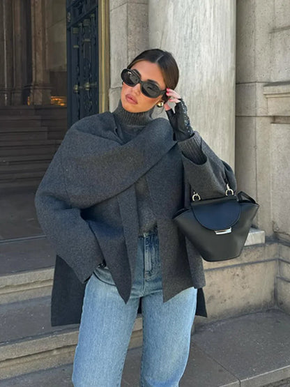LM | elegant warm chic coat