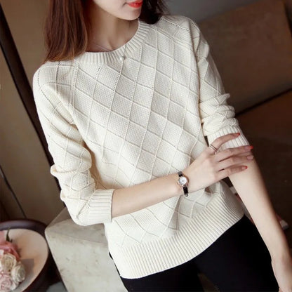 LM | Round neck knitted sweater
