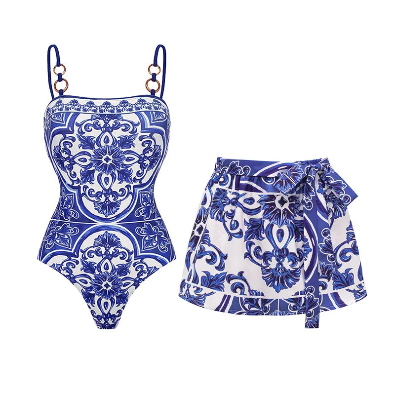Sophisticated Bathing Suit With a Clean Classic Look
