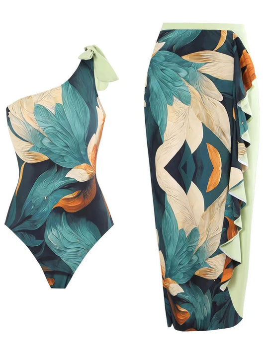 Inspired Swimsuit With a Contemporary Edge