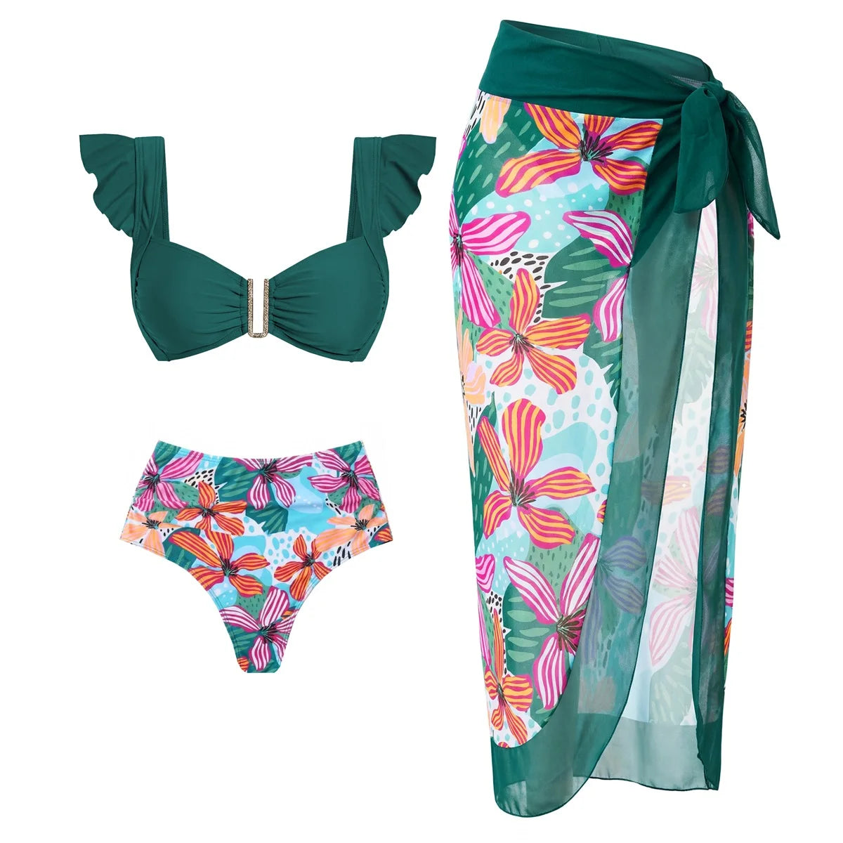Inspired Bathing Suit With a Contemporary Edge