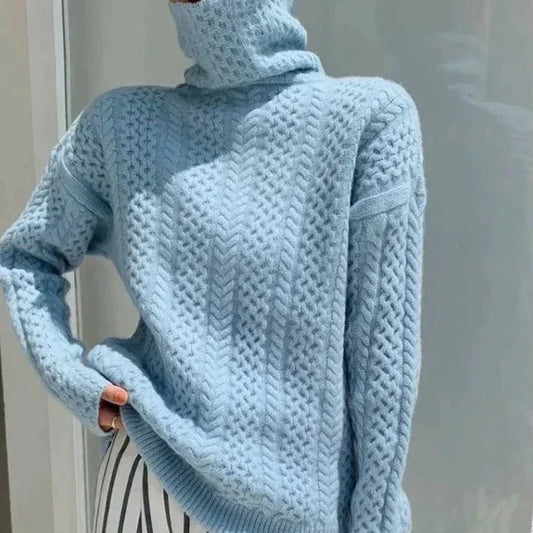 LM | Cashmere turtleneck sweater