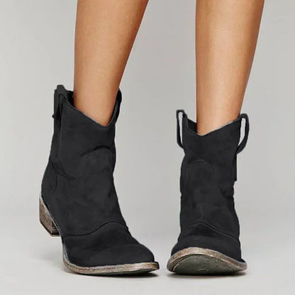 LM | Suede ankle boots