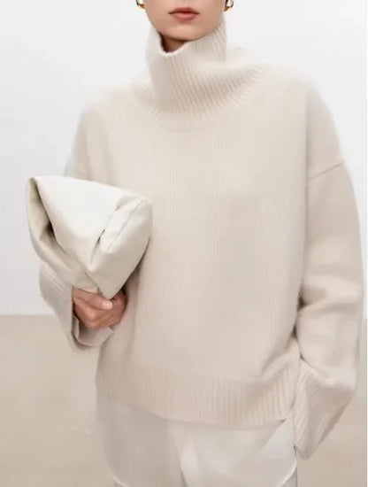 LM | MW - cozy knitted midi sweater