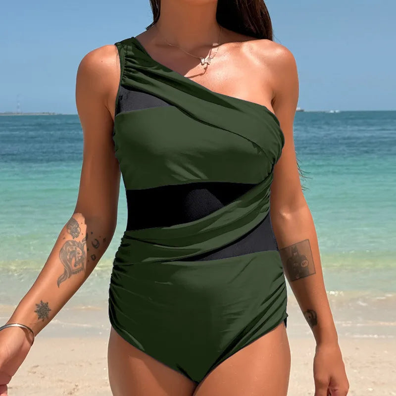 Inspired Bathing Suit With a Contemporary Edge