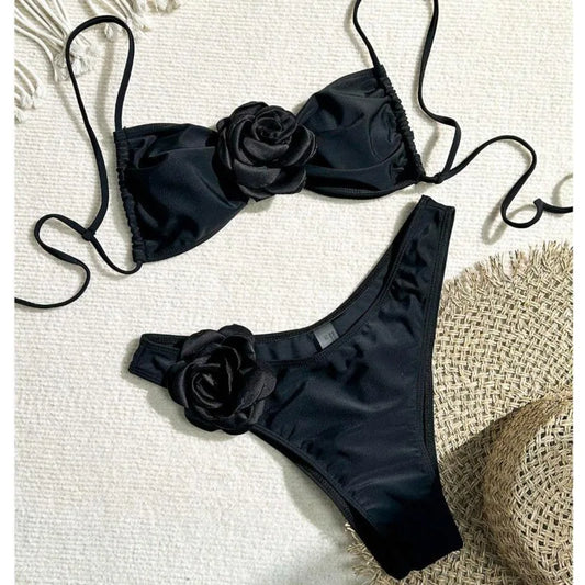 Beautifully Finished Bathing Suit in a Timeless Design