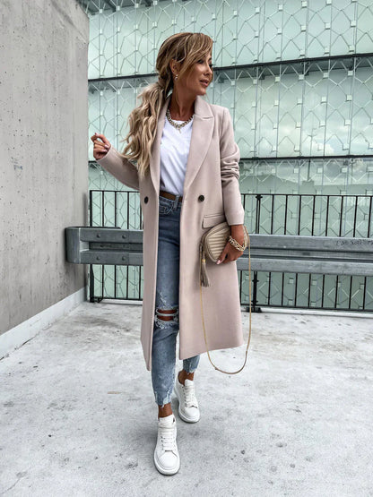 LM | elegant warm ladies coat