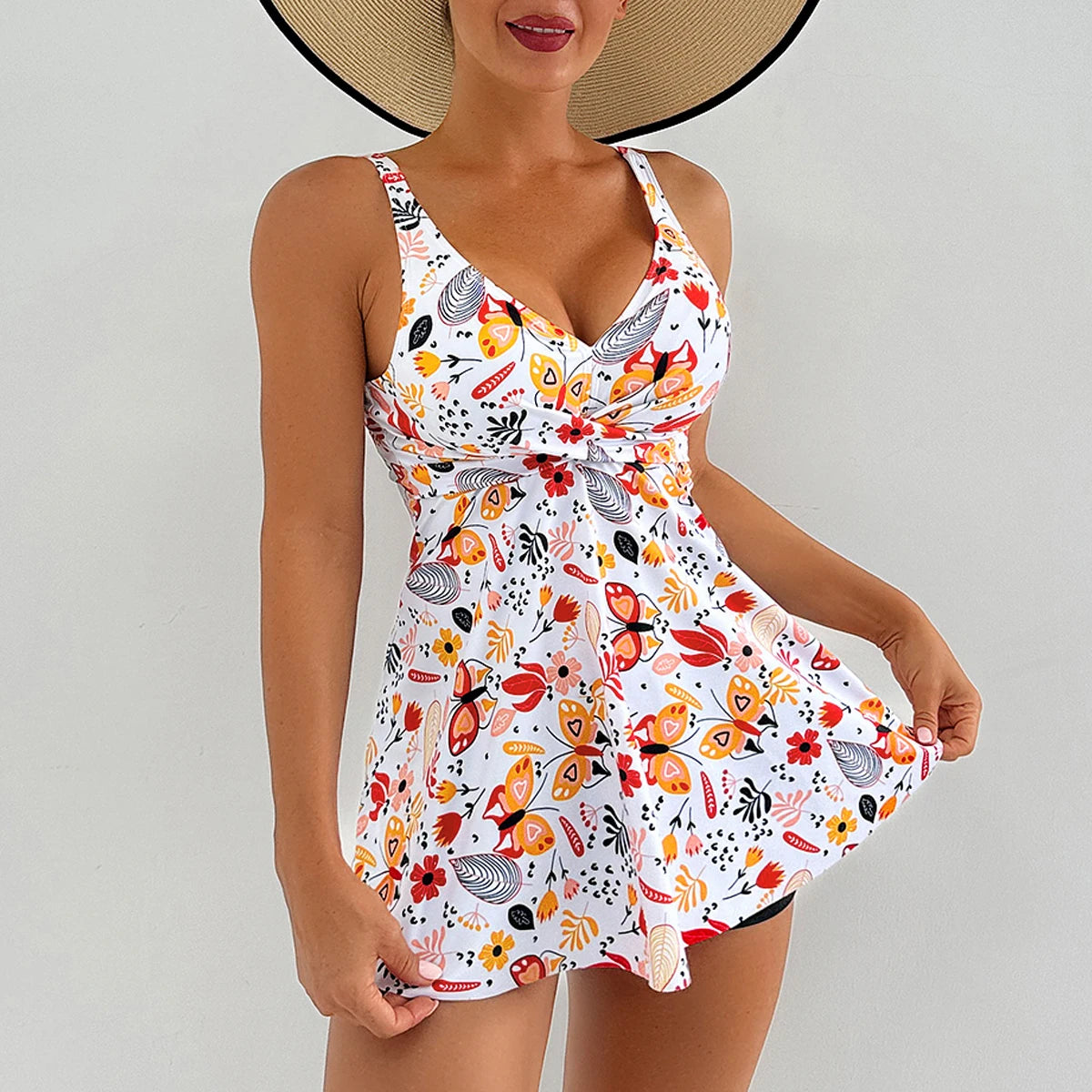 Finely Styled Swimsuit With a Classic Look