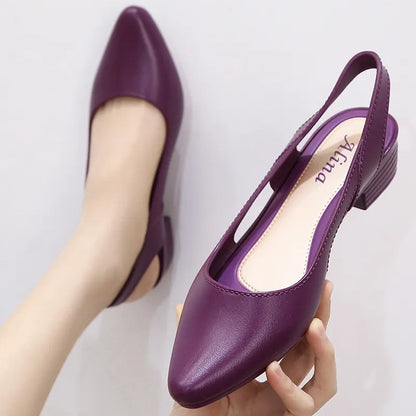 LM | Elegant slingback flats