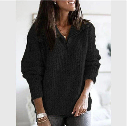LM | Vintage sweater with zipper
