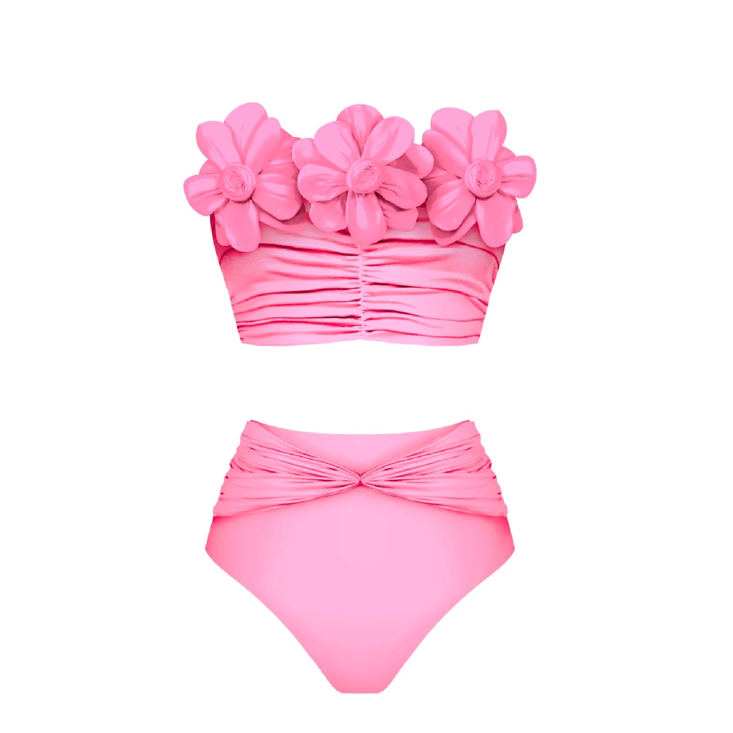 Beautifully Finished Bathing Suit in a Timeless Design