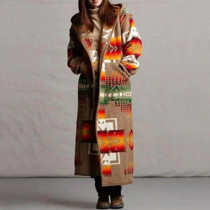 LM | Long coat in ethnic style
