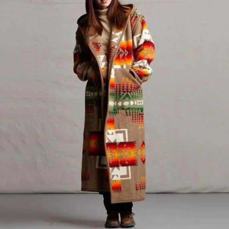 LM | Long coat in ethnic style