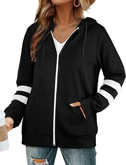 LM | Cozy cardigan with hood