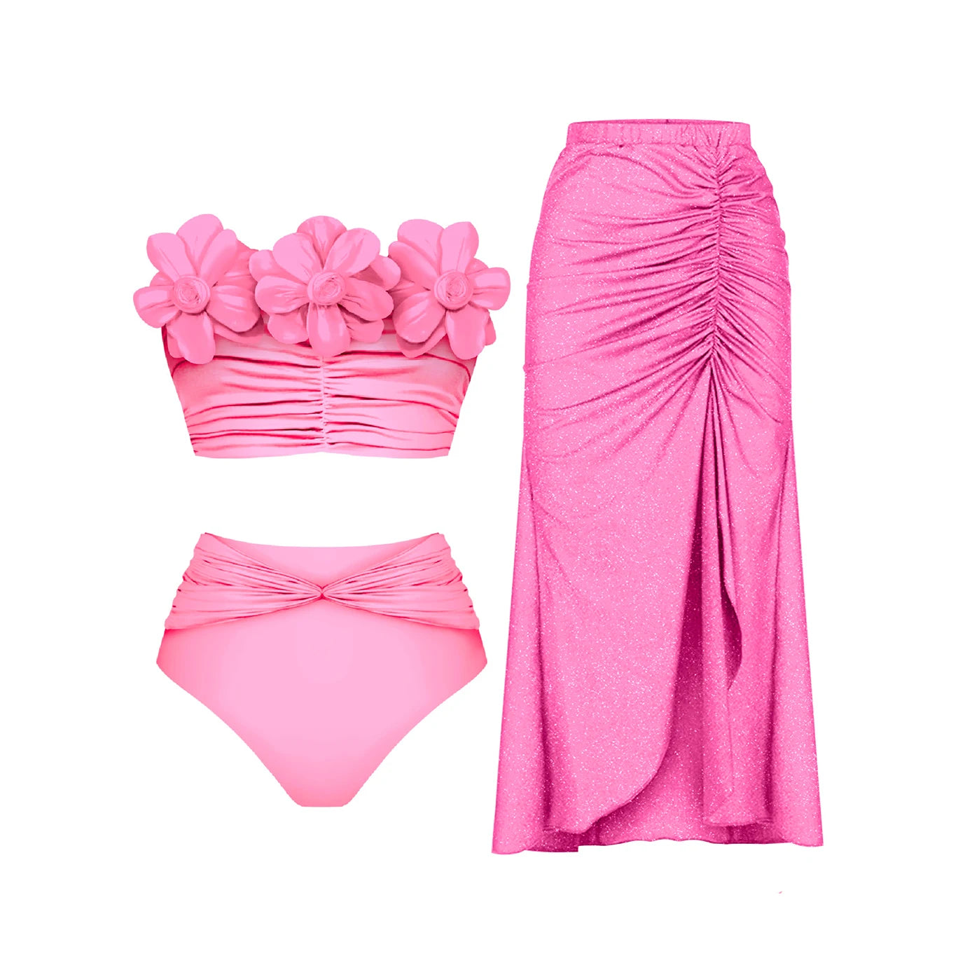 Beautifully Finished Bathing Suit in a Timeless Design