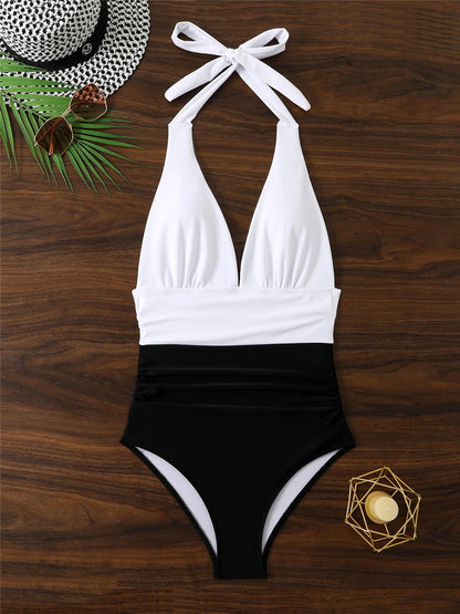 Beautifully Finished Swimsuit in a Timeless Design