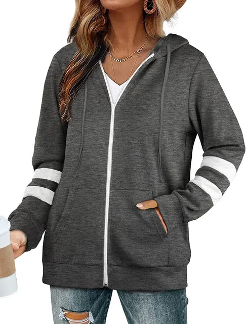 LM | Cozy cardigan with hood