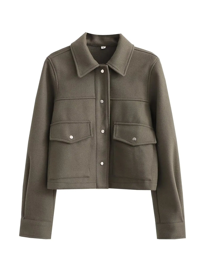LM | Chic jacket with pockets for women