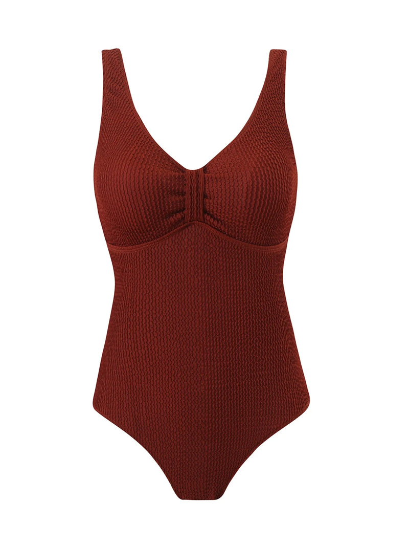 Finely Styled Monokini With a Classic Look