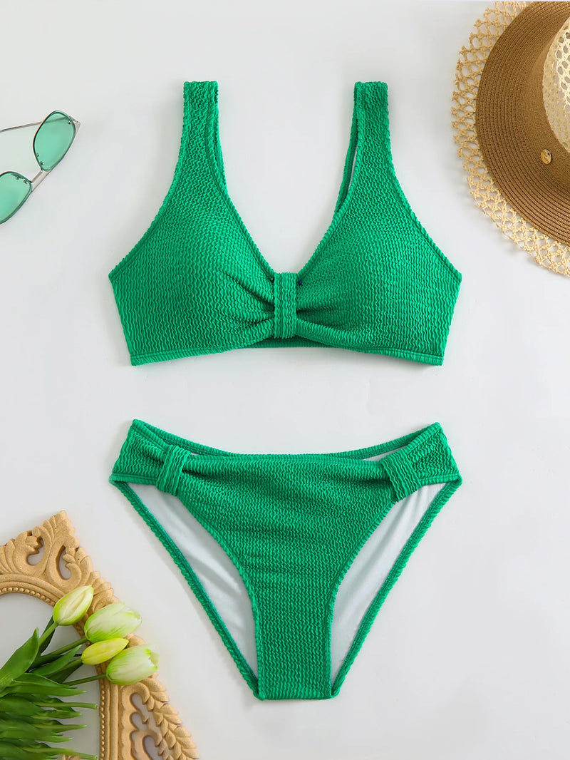 Inspired Bathing Suit With a Contemporary Edge