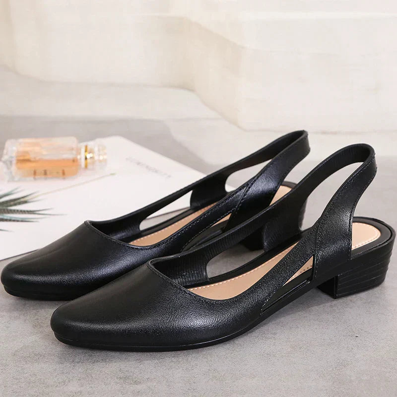 LM | Elegant slingback flats