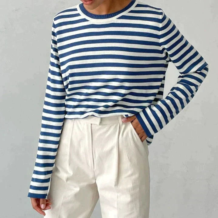 LM | Striped pullover shirt