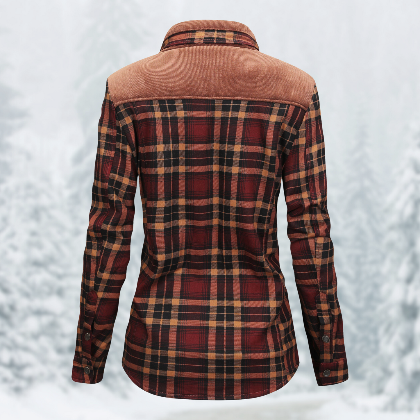LM | Flannel hiking jacket for women