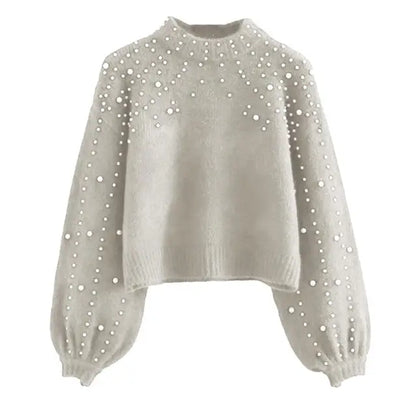 LM | Knitted sweater with O-neck