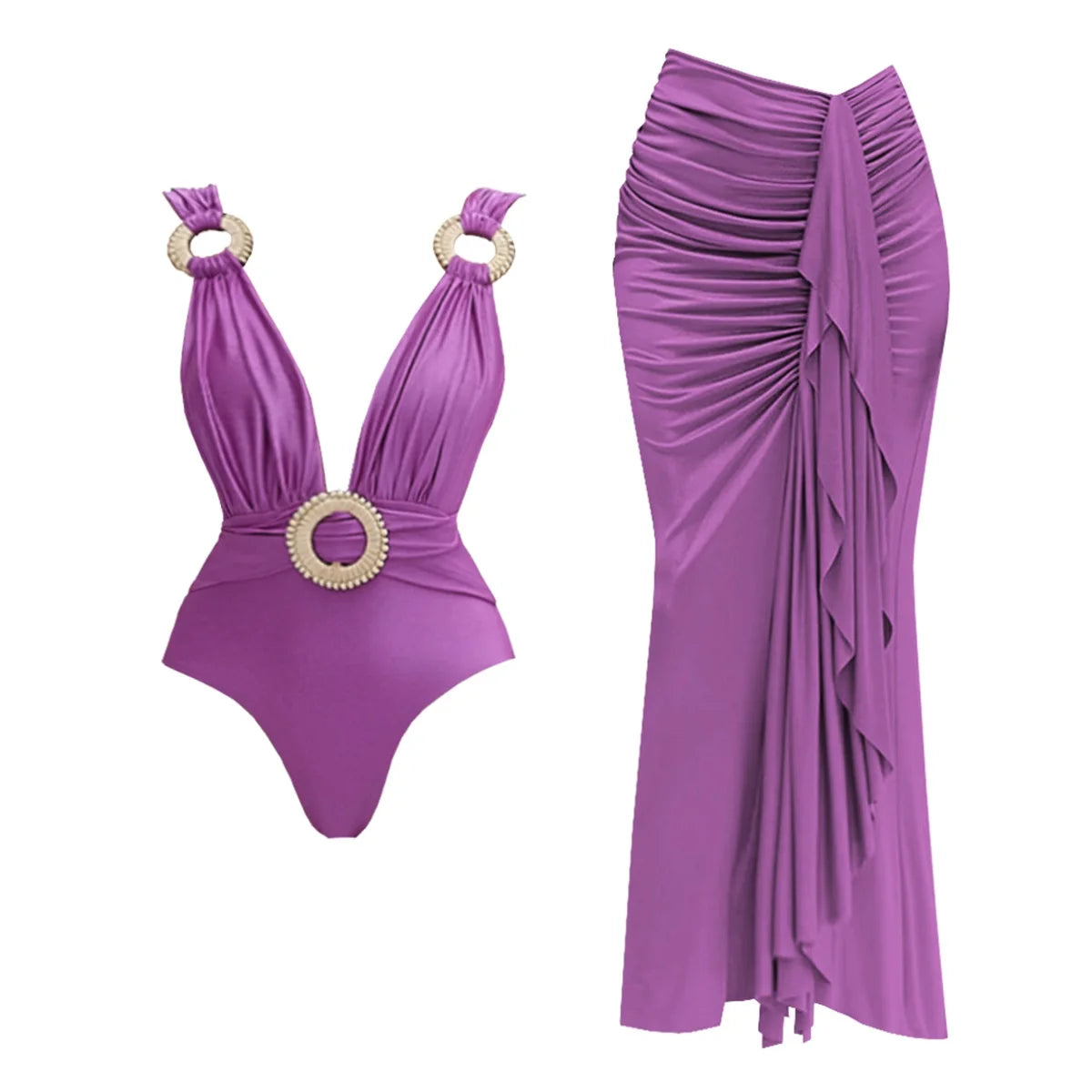 Inspired Swimsuit With a Contemporary Edge