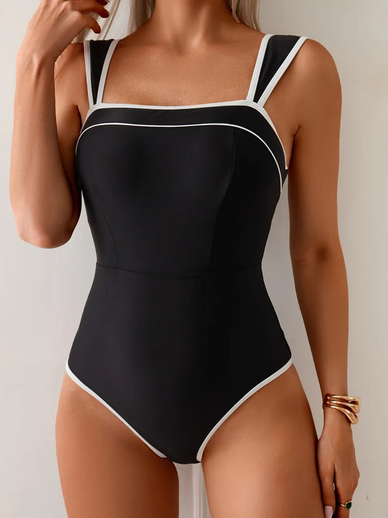 Beautifully Crafted Monokini in a Classic Style