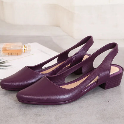 LM | Elegant slingback flats