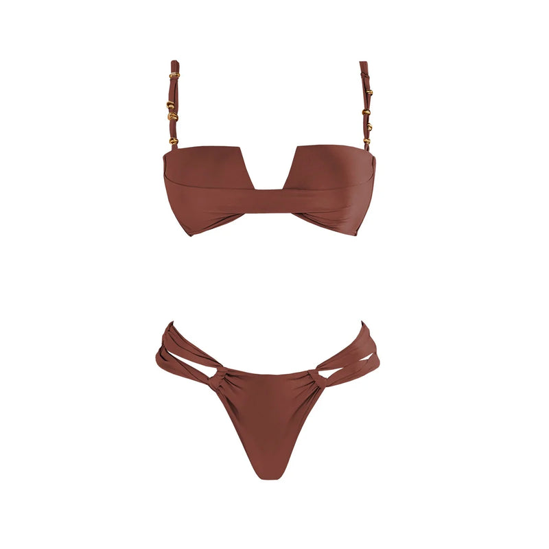 Inspired Bathing Suit With a Contemporary Edge