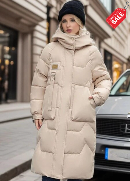 LM | extended puffed jacket