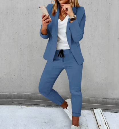LM | Two-piece blazer suit set